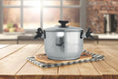 Pentola in Acciaio con Scolapasta Ø22cm Soriani Pasta Pot