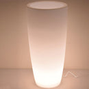 Vaso Luminoso da Giardino a LED Ø33 cm in Resina 5W Cypress Bianco Neutro