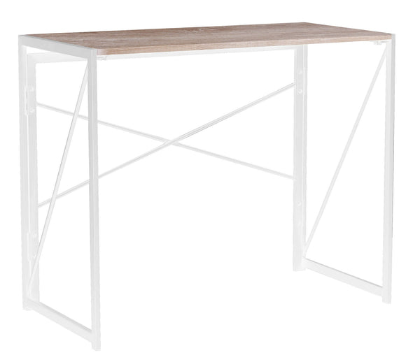 Klappschreibtisch 100x50x75 cm aus Metall und Spanplatte Motti Lolie Bianca prezzo