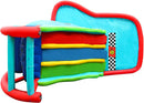 Castello Giostra Gonfiabile Acquatico Triple Racing Thunder con Pompa Happy Hop