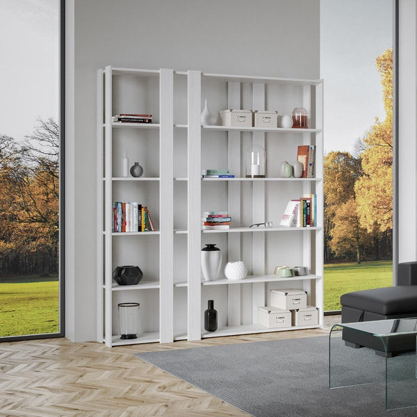 online Libreria Moderna 5 Ripiani 178x36x204 cm in nobilitato Bianco
