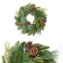 Ghirlanda Natalizia Artificiale Ø 46 cm in Sintetico