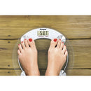 Bilancia Pesapersona Elettronica Max 150 Kg in Vetro Kooper  Trasparente