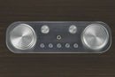 Altoparlante Speaker 80W Wireless con Radio Effetto Legno Kooper Rock Marrone