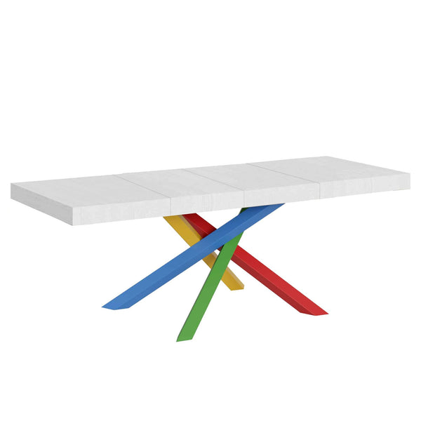 prezzo Tavolo Allungabile 180/284x90x77 cm Volantis Premium Bianco Frassino