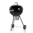 Barbecue a Carbone Carbonella Ø57 cm con Ruote Ketty Nero