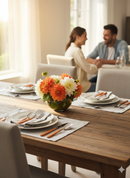 Servizio Set di Posate 24 Pezzi in Acciaio Eme Fast Arancio 79