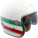 Casco Jet per Scooter Occhiale Interno CGM Italia 133I Bianco 