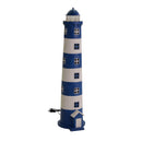Lampada da Tavolo in Metallo ø34H121cm Faro Bianca e Blu