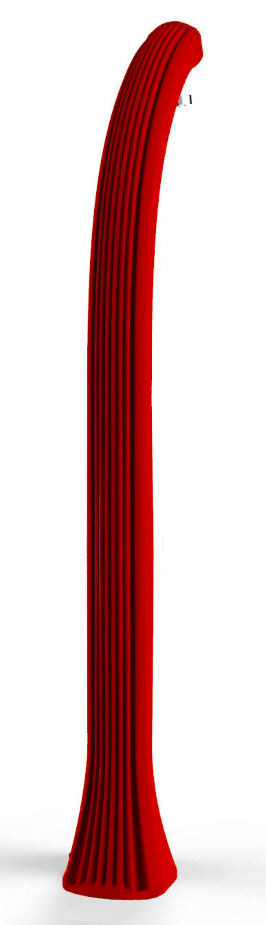 Doccia Solare da Giardino 35L Miscelatore e Lavapiedi e Temporizzatore Arkema Happy XL Ruby