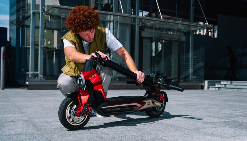 Monopattino Elettrico Pieghevole 500W 48V MV Agusta Rapido Serie Oro