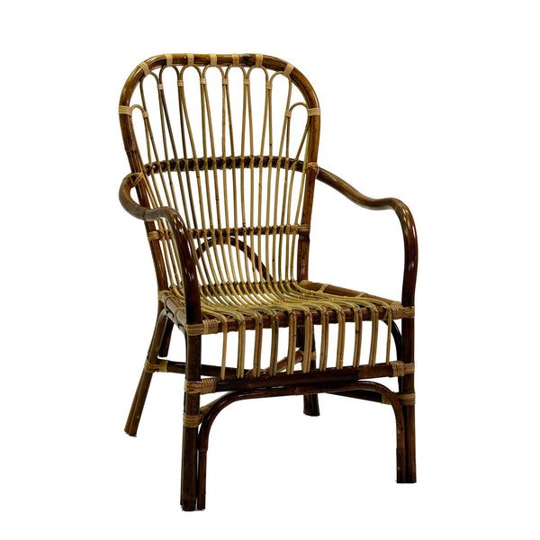 Rattan Gartensessel 64x73H45/98cm Adami Natural sconto