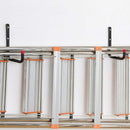 Kit 6 pz Ganci Universali Multiuso in Metallo da Parete
