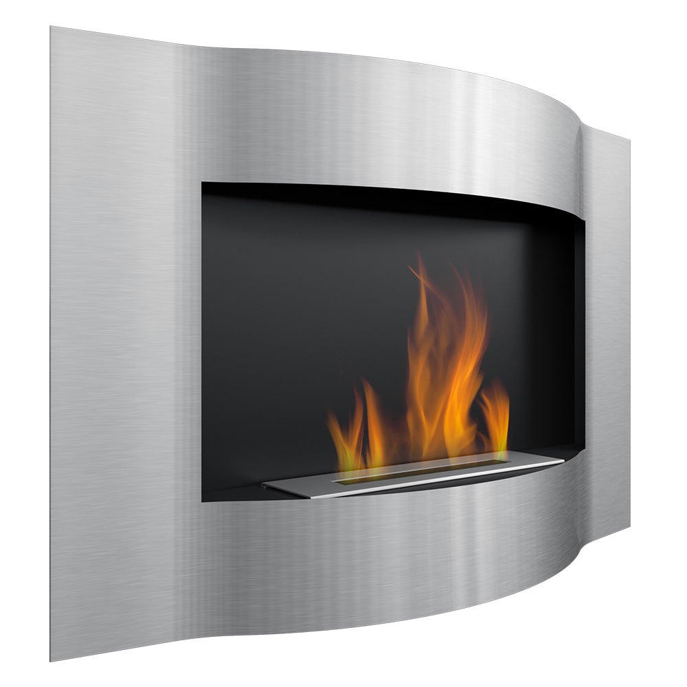 Bioethanol Wandkamin 100x65...