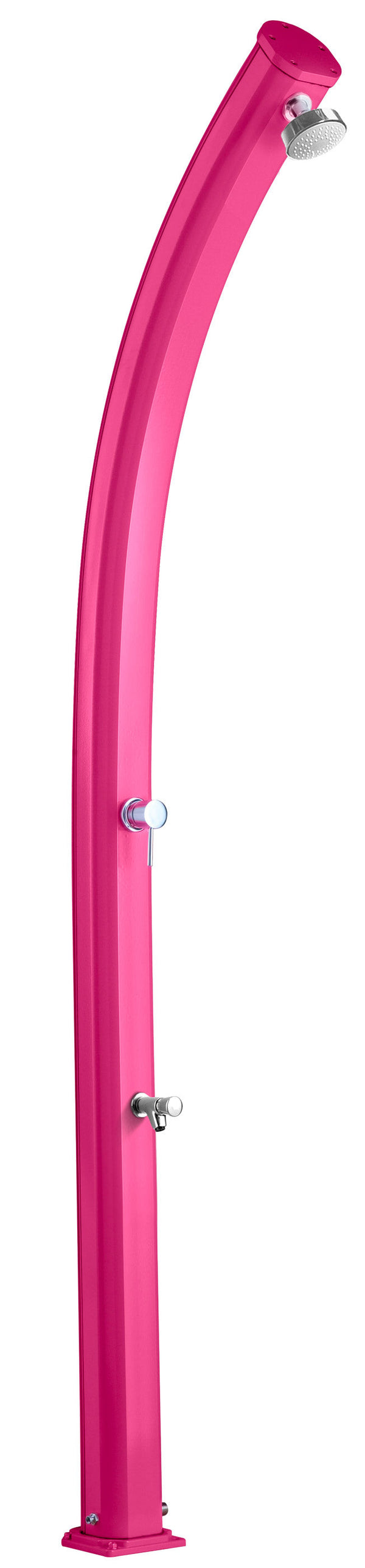 Doccia Solare da Giardino 25L Miscelatore e Lavapiedi Arkema Jolly Fuxia sconto