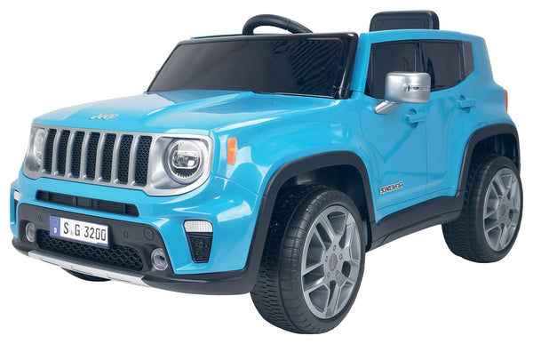 Elektroauto für Kinder 12V Blue Jeep Renegade acquista