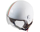 Casco Jet per Scooter Visiera Sagomata CGM Italia 109I Bianco Varie Misure