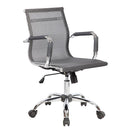 Sedia Poltrona Direzionale da Ufficio in Rete Traspirante Tosini Dallas Grigio