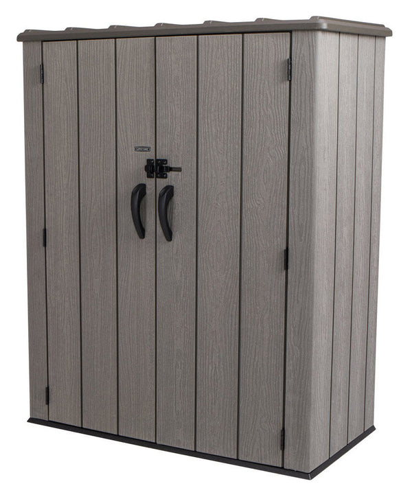 acquista Gartengeräteschrank 136x70x172 cm aus Polyethylen