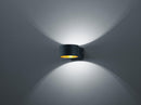 Applique da Interno a LED in Metallo Nero Opaco