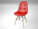 Set di 4 Sedie in PU Morbido 82x47x52cm TFT Chair Rosso