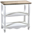 Consolle 2 Ripiani in Legno Country