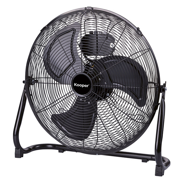 Ventilatore ad Alta Velocità Ø 45 cm 3 Pale 100W in Acciaio Laminato e Alluminio Nero sconto
