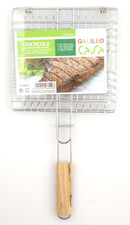 Graticola Quadrata in Acciaio per Barbecue Grill Soriani