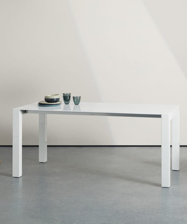 online Tavolo Allungabile 174/264x90x76 cm in MDF Neal Bianco