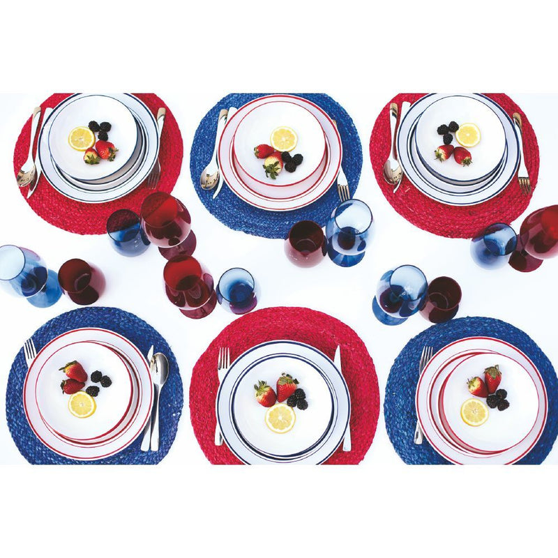 Servizio Piatti 18 Pezzi in Gres Villa d'Este Bagno 61