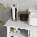 Mobile Sottolavello da Bagno 90x30x60 cm in Legno Bianco