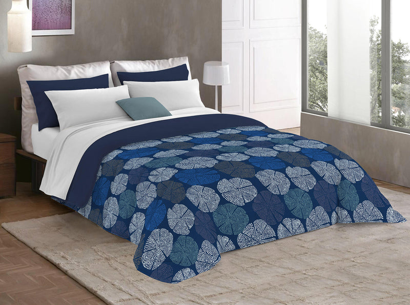 Trapunta Invernale Stampata 250gr Anemoni Multicolore