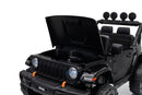 Macchina Elettrica per Bambini 101x59x65 cm Licenza Jeep Rubicon Small Nero