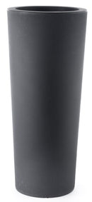 Vaso in Polietilene Tulli Schio Cono Essential Antracite Varie Misure