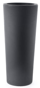 Vaso in Polietilene Tulli Schio Cono Essential Antracite Varie Misure