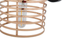 Lampada da Muro Elegant 16x27,5x26 cm in Ferro Nero e Oro