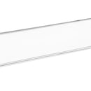 Supporto per monitor computer TV supporto per schermi in vetro acrilico trasparente 53x19x9 cm 