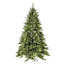 Albero di Natale Artificiale H230 cm Abete Nebraska 3170 Tips con 460 Led Verde
