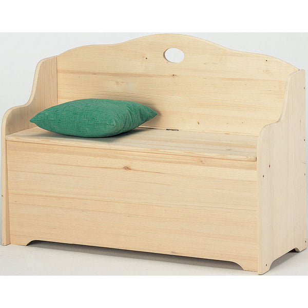 Truhe aus rohem Tannenholz 110 x 43 x 68 cm Fumer Duo acquista