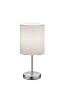 Lampada tavolo da Interno  E14 in Metallo Cromo