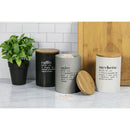 Set 3 Barattoli Sale Zucchero e Caffè 750 ml in Ceramica VdE Tivoli 1996 