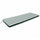Echtes Kissen 110 x 45 x 4 cm aus grünem Polyester