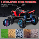 Quad Elettrico per Bambini Licenza Can-Am Renegade 12V ATV Telecomando e Ammortizzatori Rosso  