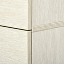 Mobile a Colonna per Bagno 34x34x150 cm 2 Ante 1 Cassetto Color Legno