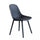 Vichy Gartenstuhl 55 x 46,5 x 85 h cm aus anthrazitfarbenem Kunststoff