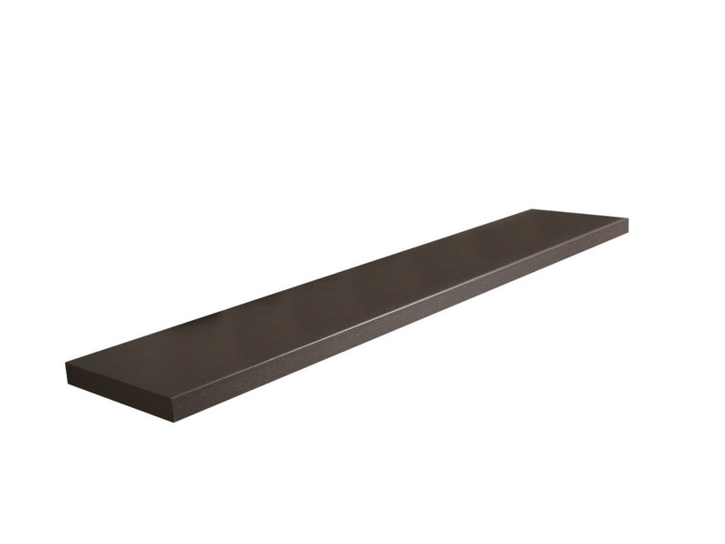 Mensola da Bagno in Melaminico 130x18x2,5cm TFT Giava Wengè