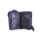 Zaino Cabin Size in Poliestere Impermeabile Cerniera Antifurto e Porta USB Ravizzoni Lima Blu 