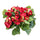 Set 3 Künstlicher Begonienstrauß Höhe 28 cm