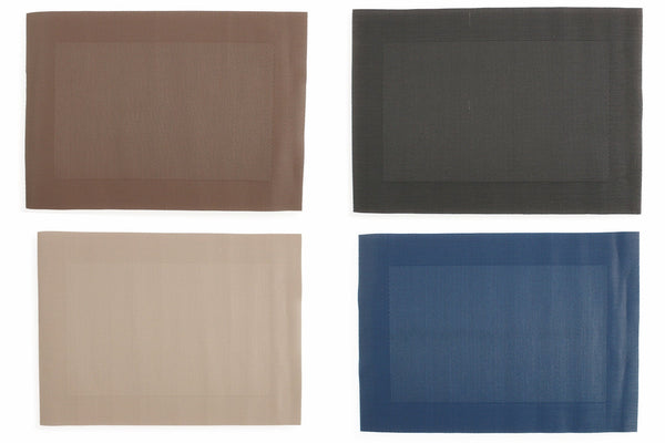 Set mit 24 PVC-Tischsets 43 x 33 cm Villa d'Este Home Tivoli Fantasy Trend Verschiedene Farben sconto