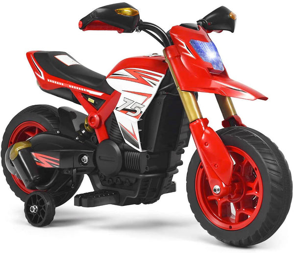 Mini Elektromotorrad für Kinder 6V Rot sconto